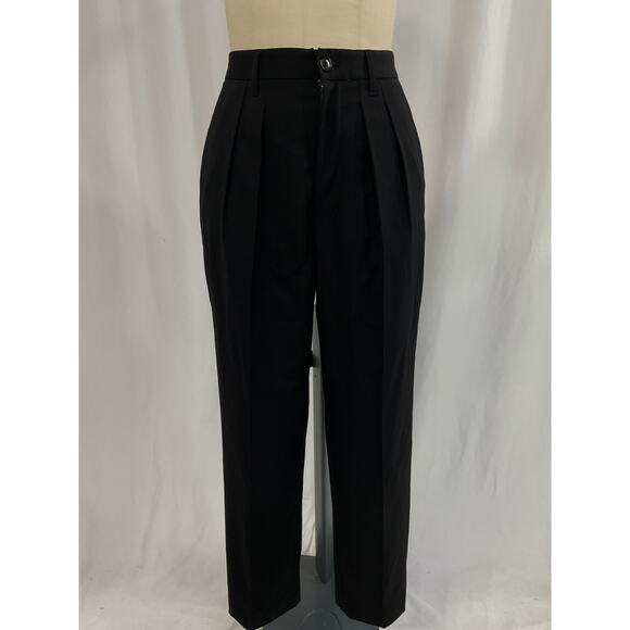 Alex Mill 'Suit' Black Pleat Pant Size 6 - Picture 2 of 5